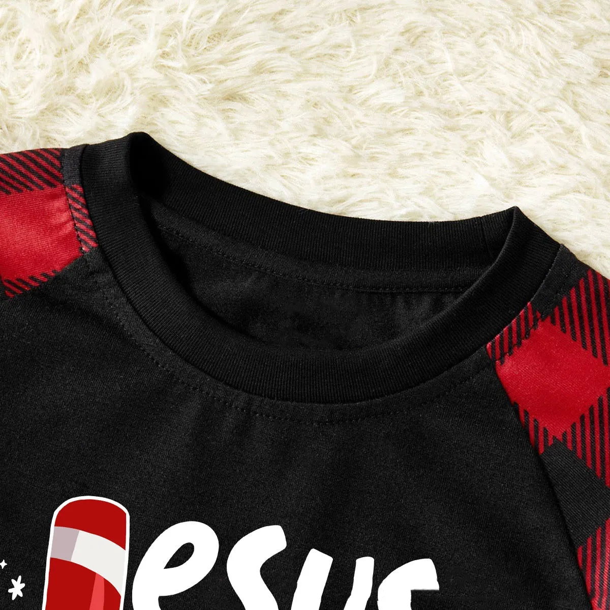2024 "Jesus is the reason for the season" Plaid Christmas Pajamas