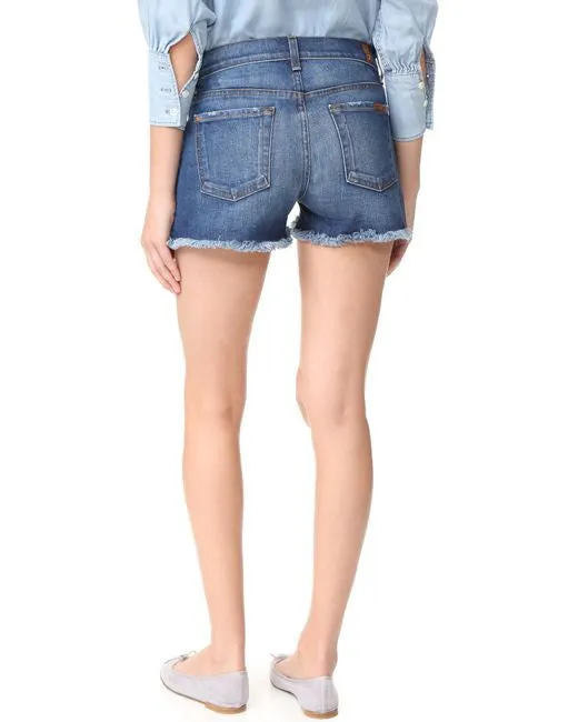 7 FOR ALL MANKIND Cut off Short w/ Step Hem