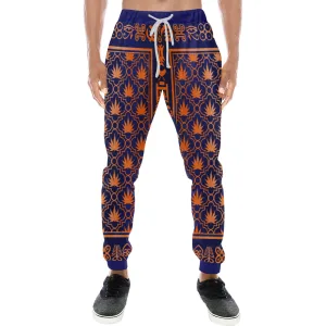 ADRINKRA ORANGE LEAF Men's Sweatpants