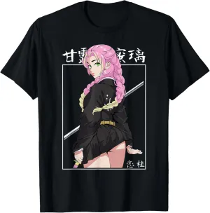 Anime Girl Aesthetic Japanese Waifu Otaku Weeb Art Japan T-Shirt