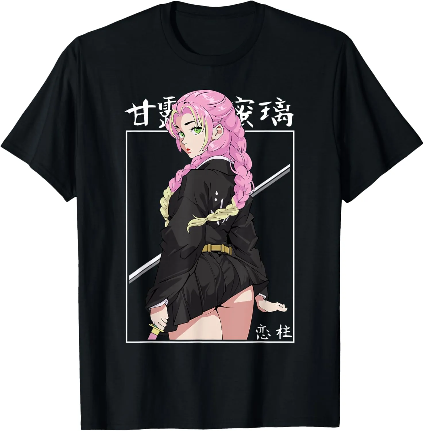 Anime Girl Aesthetic Japanese Waifu Otaku Weeb Art Japan T-Shirt
