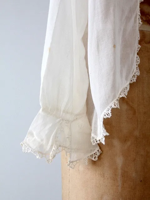 antique lace blouse