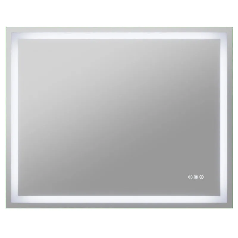 ANZZI 32-in. x 40-in. LED Front Lighting Bathroom Mirror with Defogger