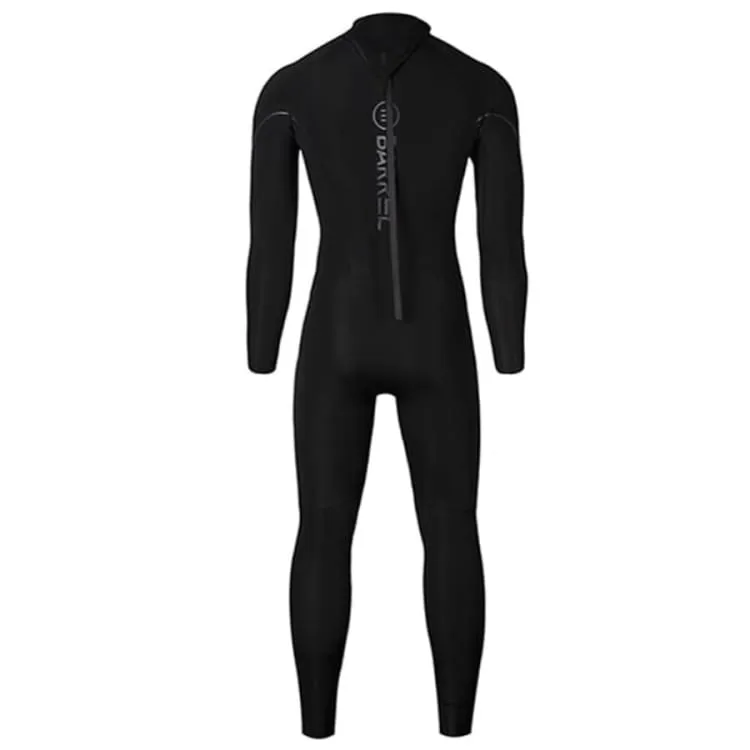 Barrel Mens 3mm Neoprene Back Zip Full Suit-BLACK