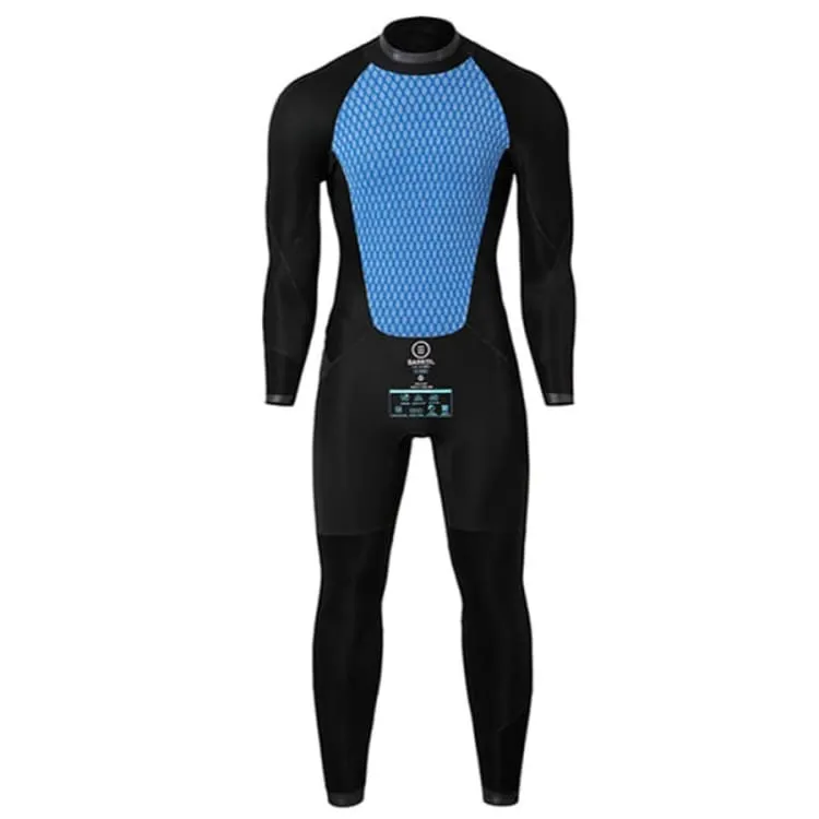 Barrel Mens 3mm Neoprene Back Zip Full Suit-BLACK