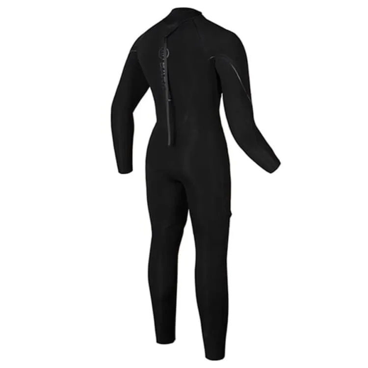 Barrel Mens 3mm Neoprene Back Zip Full Suit-BLACK