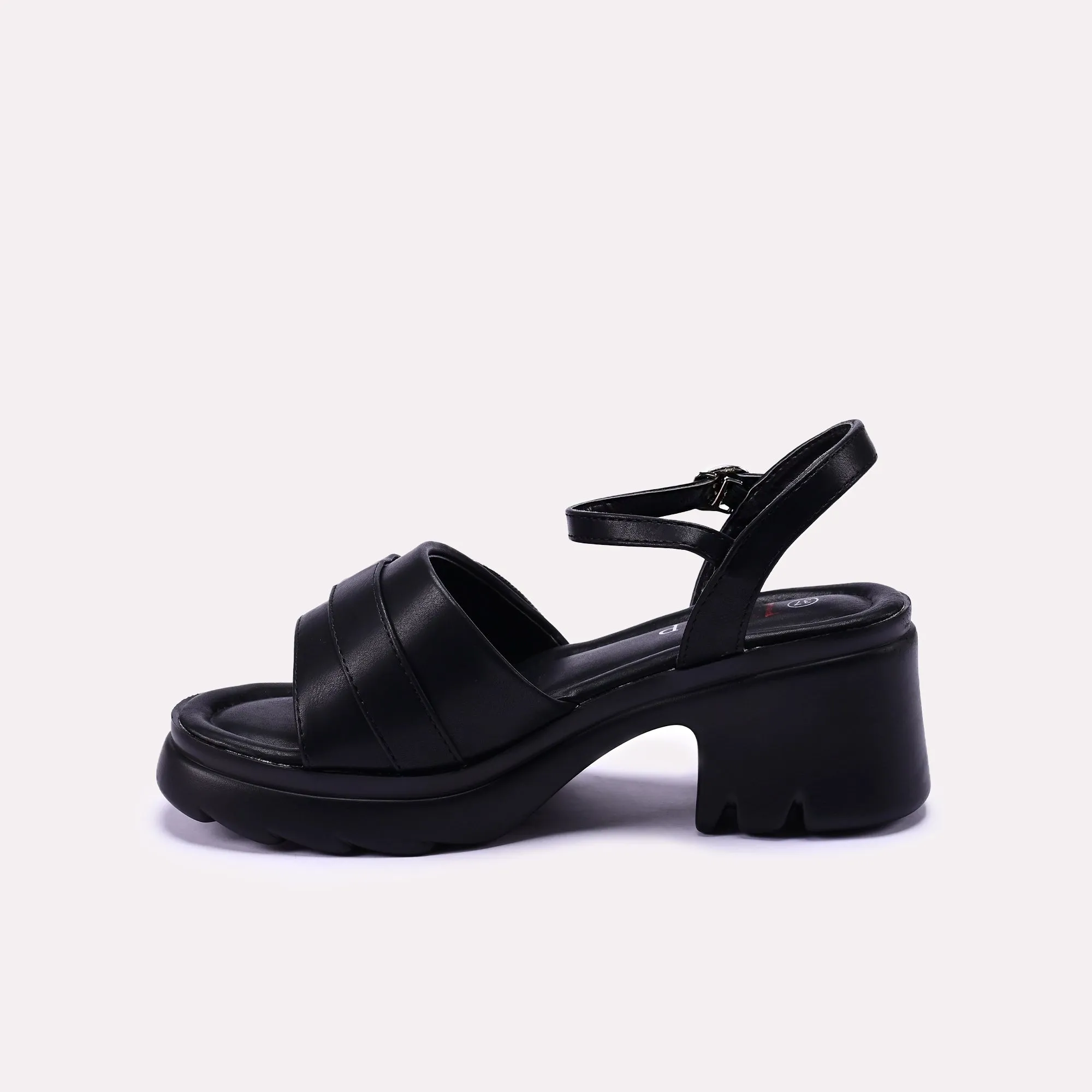 Black Heel Fancy Sandal 0421195