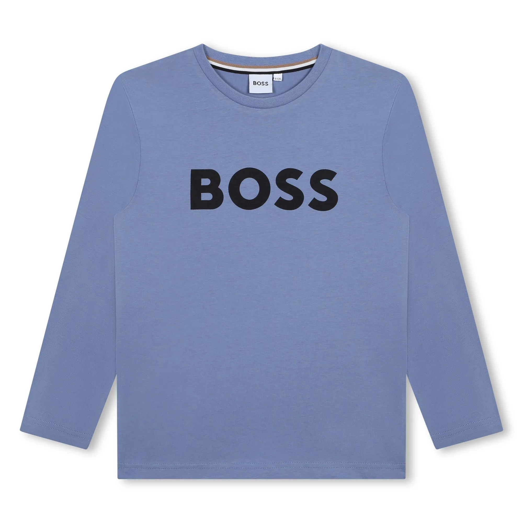 Boss - Blue/ Grey long sleeved T-shirt