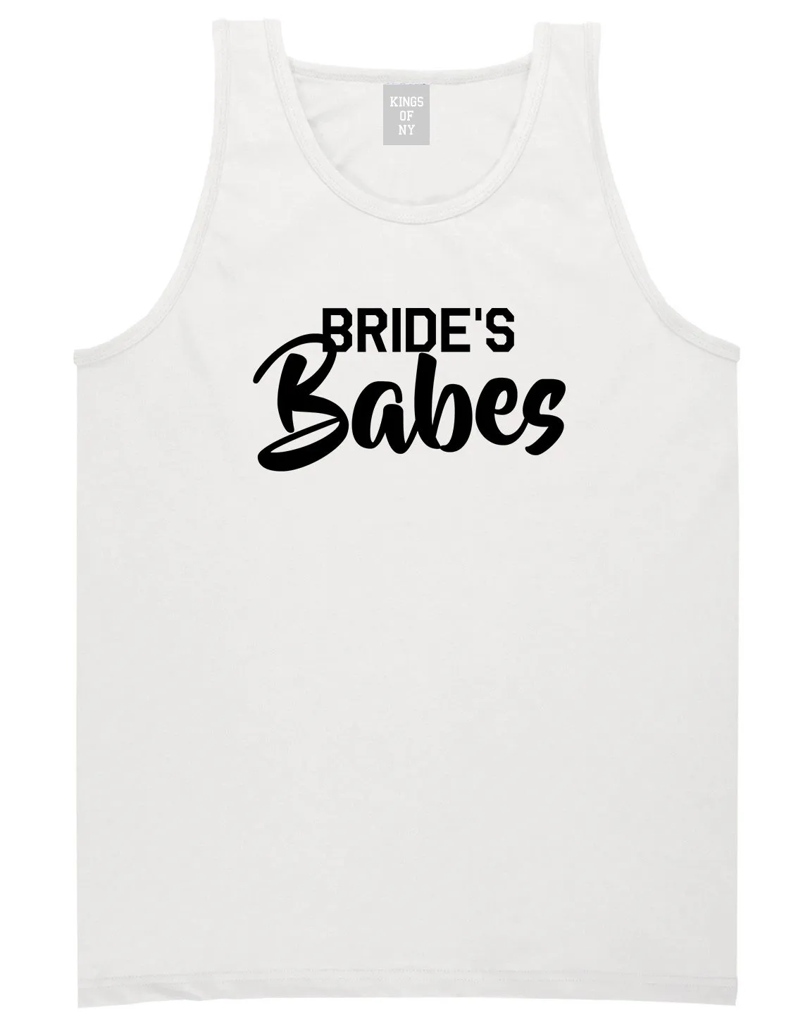 Brides Babes Wedding Mens Tank Top Shirt