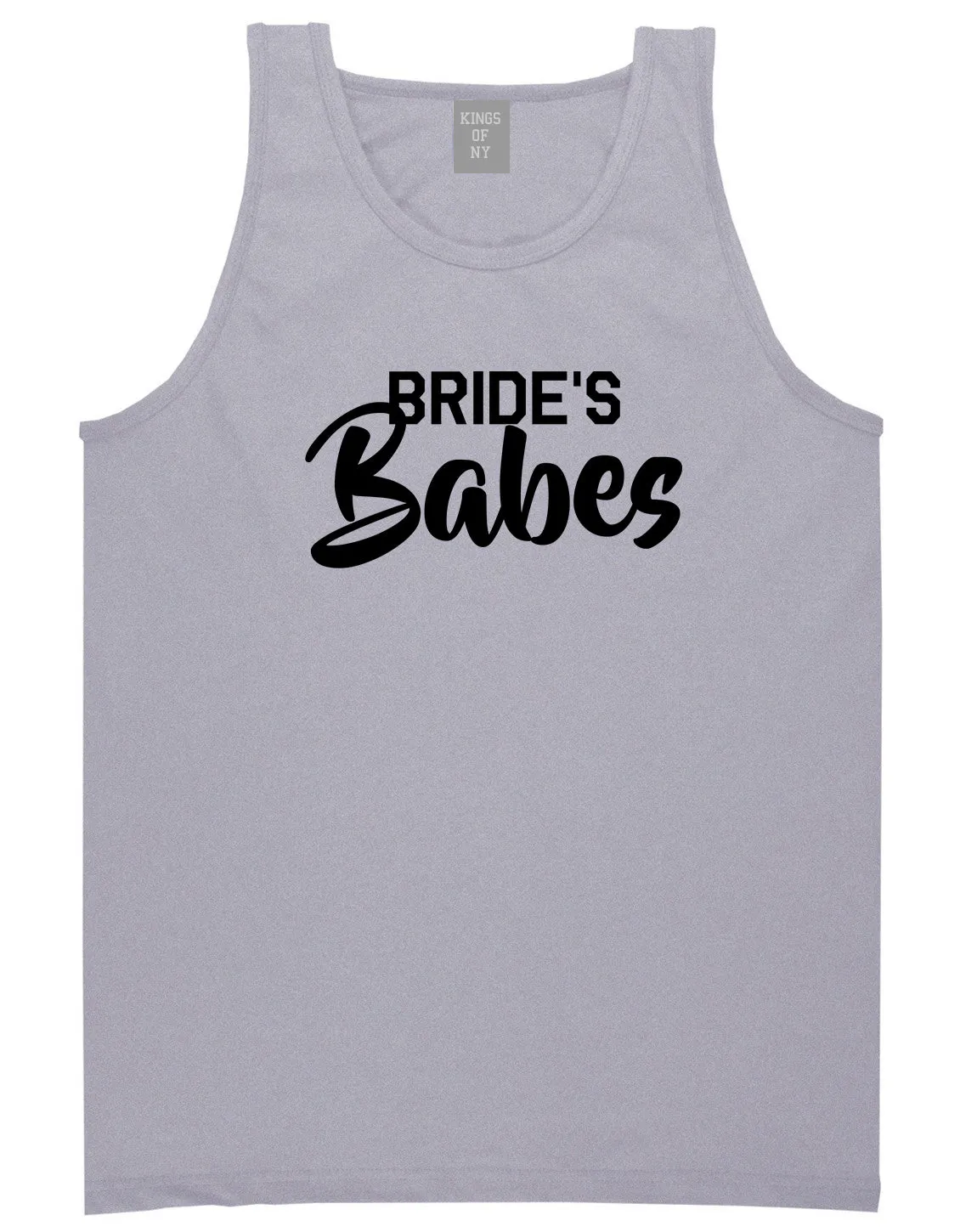 Brides Babes Wedding Mens Tank Top Shirt