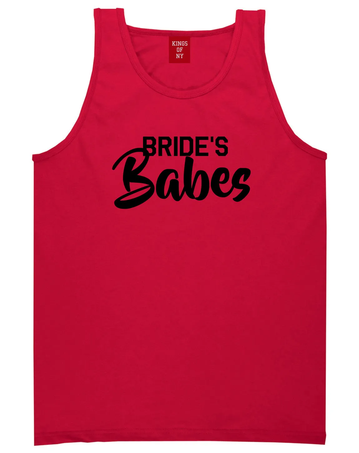Brides Babes Wedding Mens Tank Top Shirt