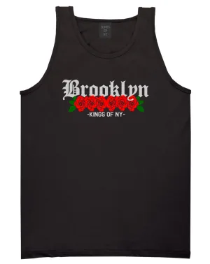 Brooklyn Roses Kings Of NY Mens Tank Top T-Shirt