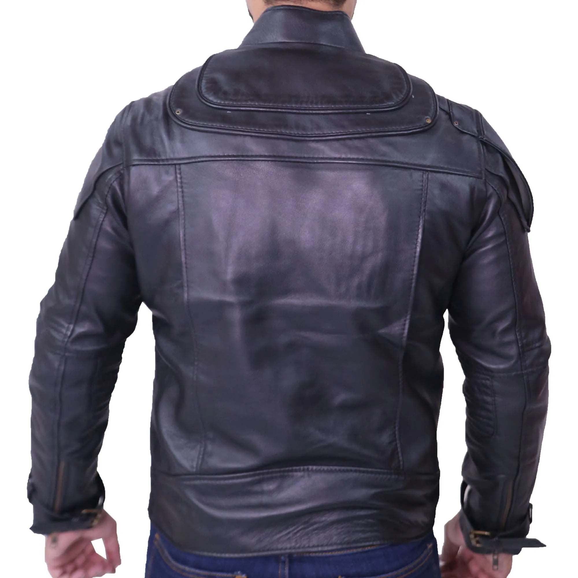 Chris Pratt's Star Lord Black Leather Jacket