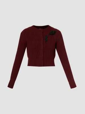 Cropped cardigan
