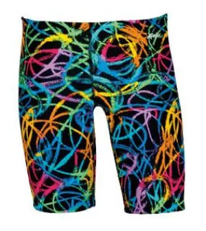 DOLFIN Mens Printed Jammers - Scribble Black
