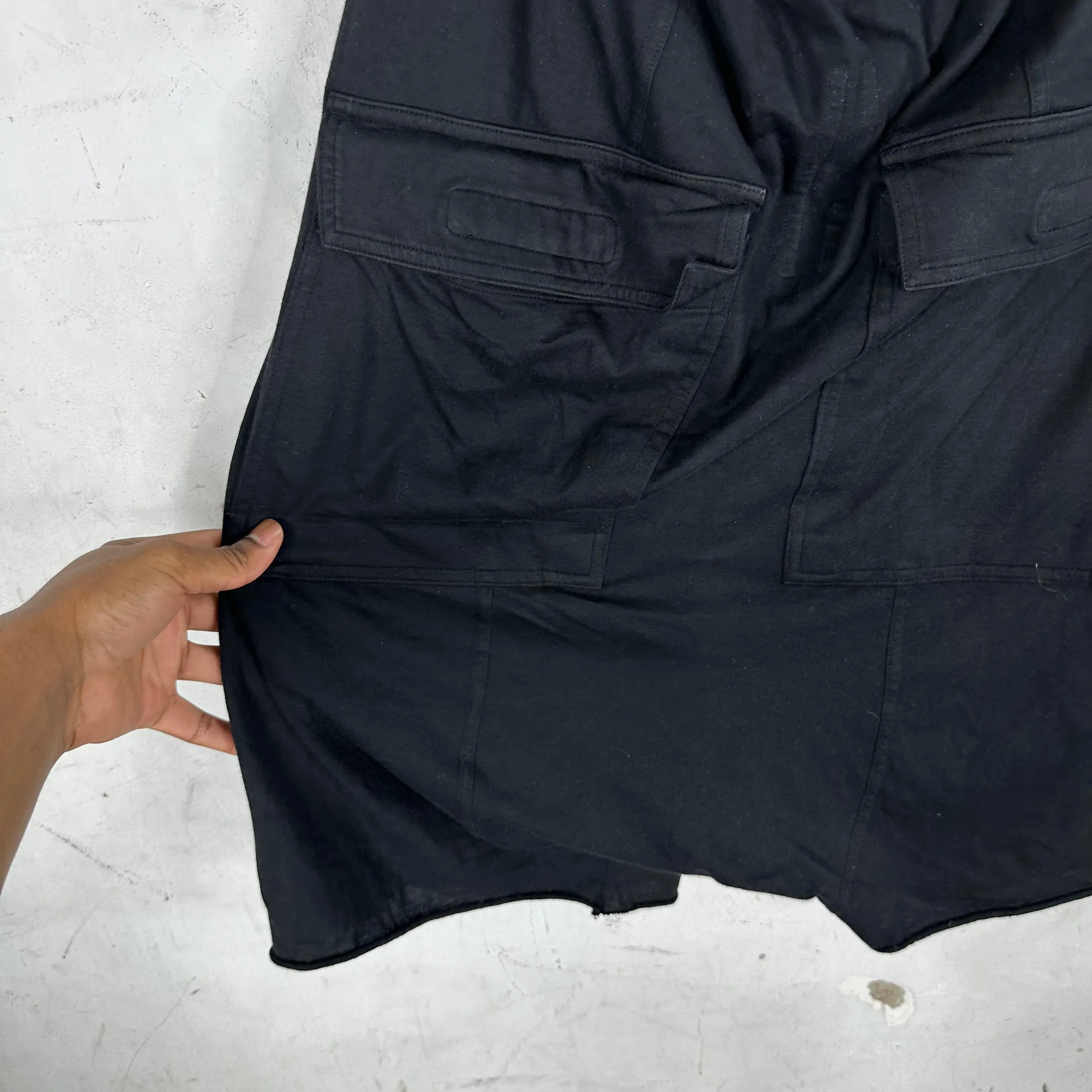 DRKSHDW Cutoff Cloth Shorts