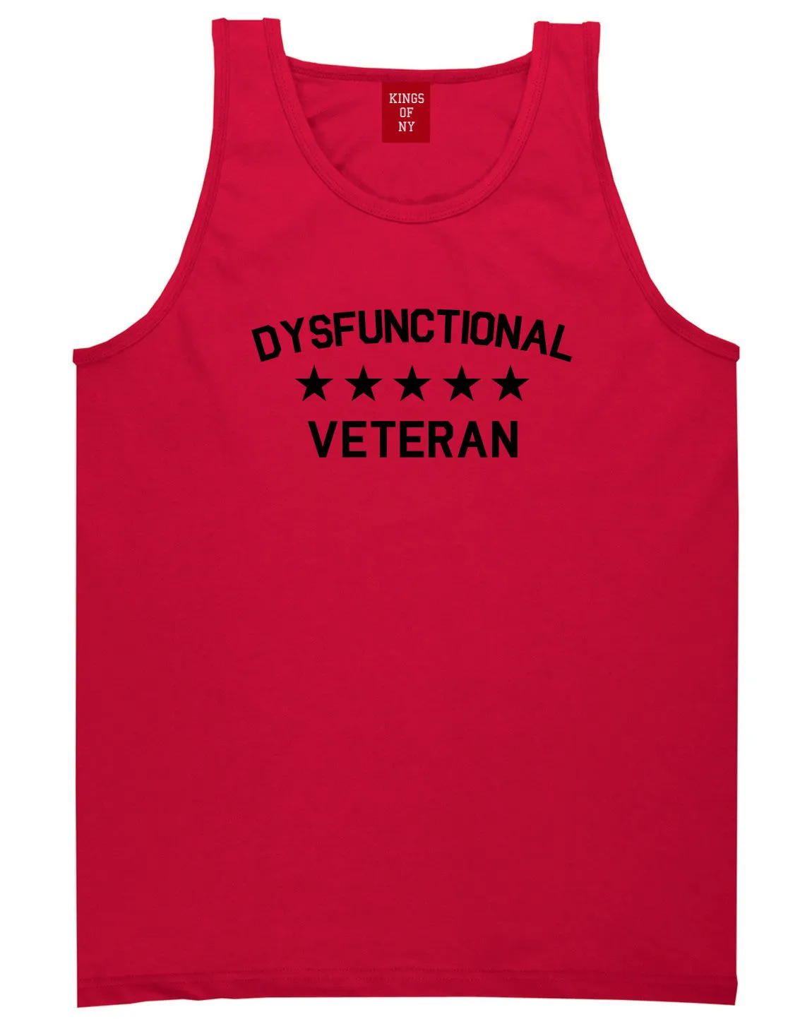 Dysfunctional Veteran Mens Tank Top Shirt