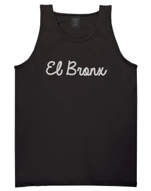 El Bronx Spanish Script Mens Tank Top Shirt