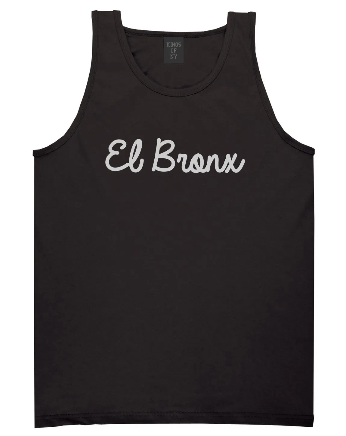El Bronx Spanish Script Mens Tank Top Shirt