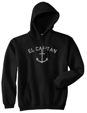 El Capitan Anchor Captain Mens Pullover Hoodie