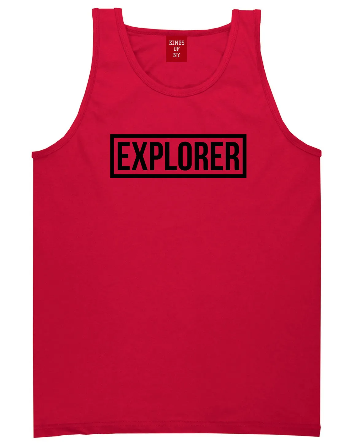 Explorer Box Mens Tank Top Shirt