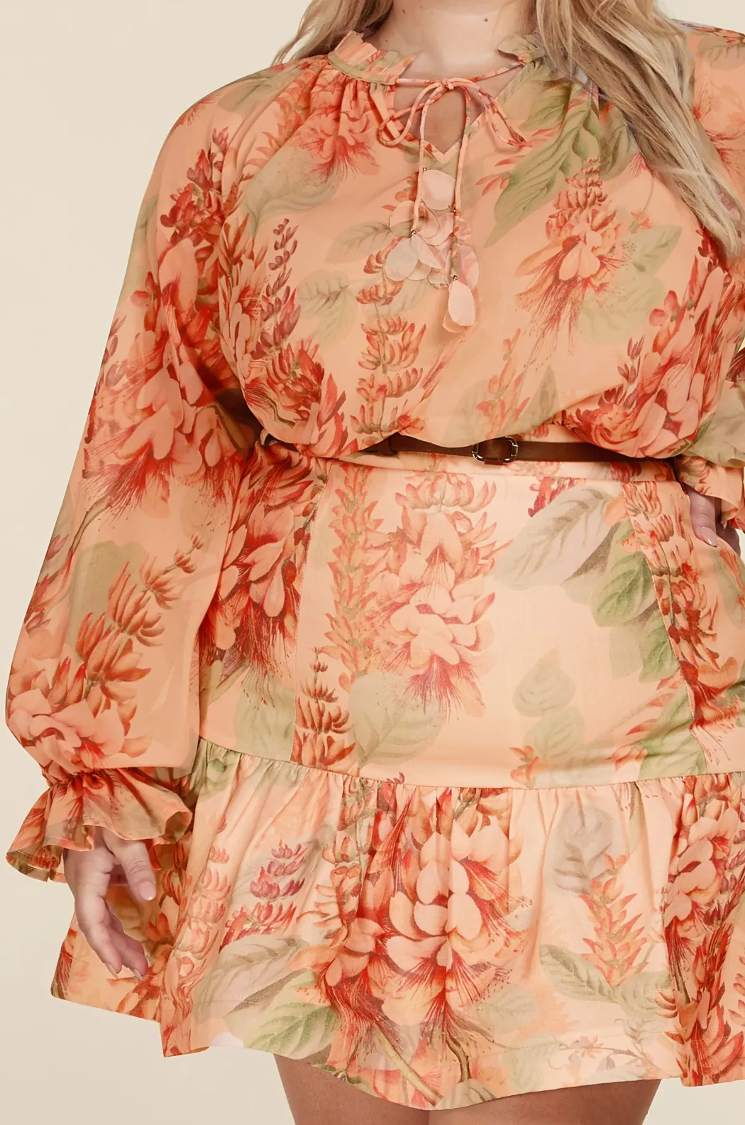 falling into floral set- plus