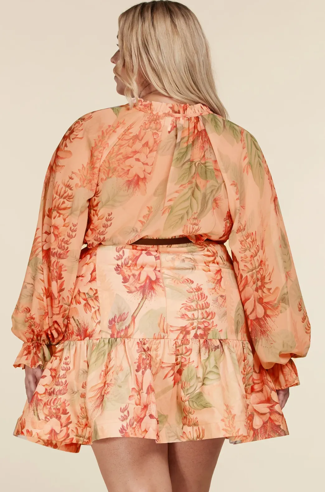 falling into floral set- plus