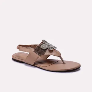 Fawn Flat Fancy Sandal 0421139