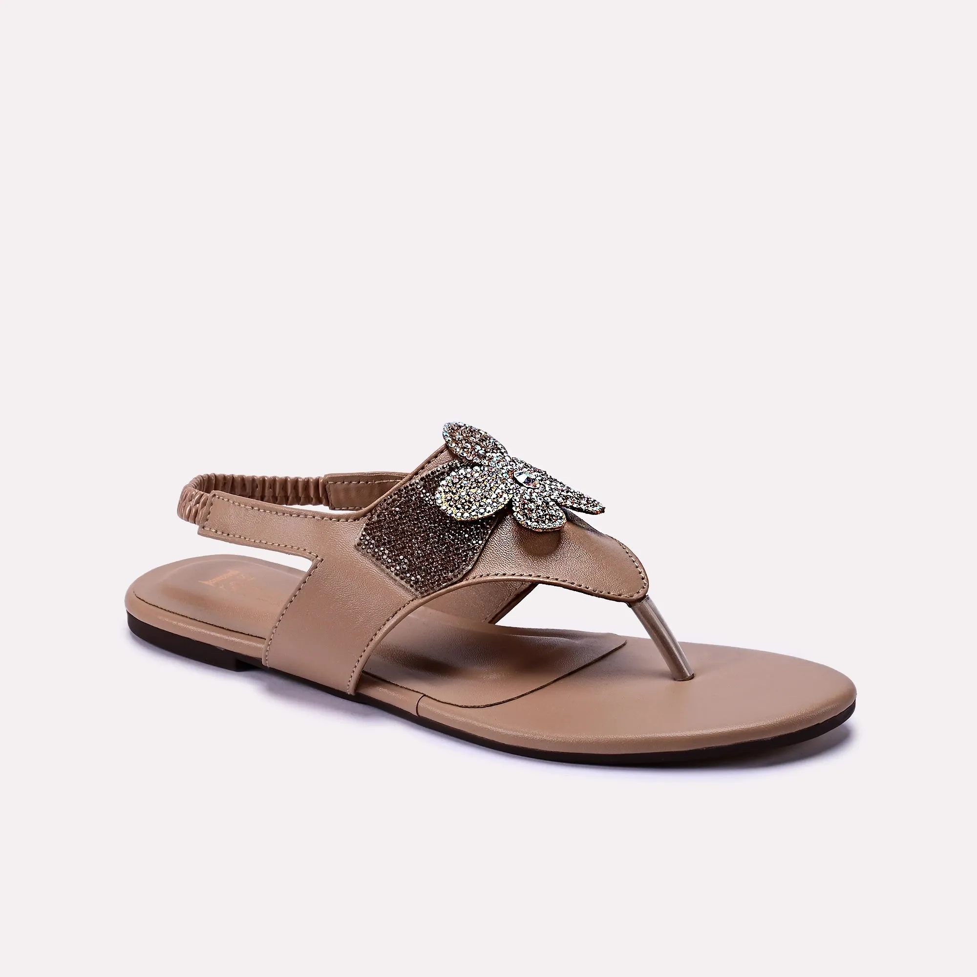 Fawn Flat Fancy Sandal 0421139
