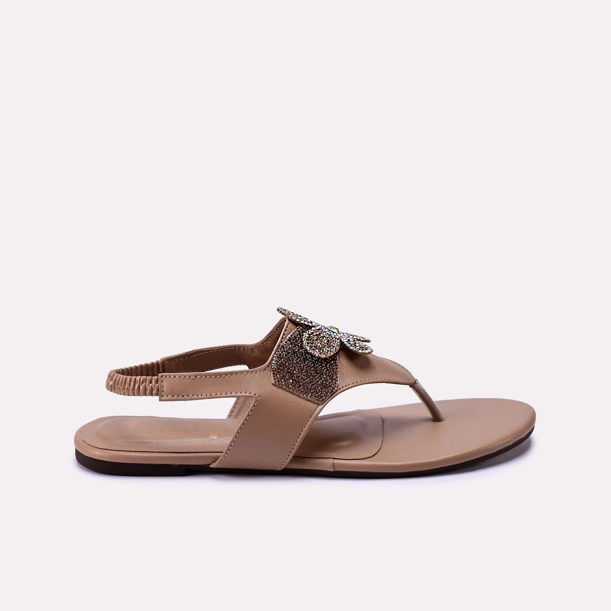 Fawn Flat Fancy Sandal 0421139