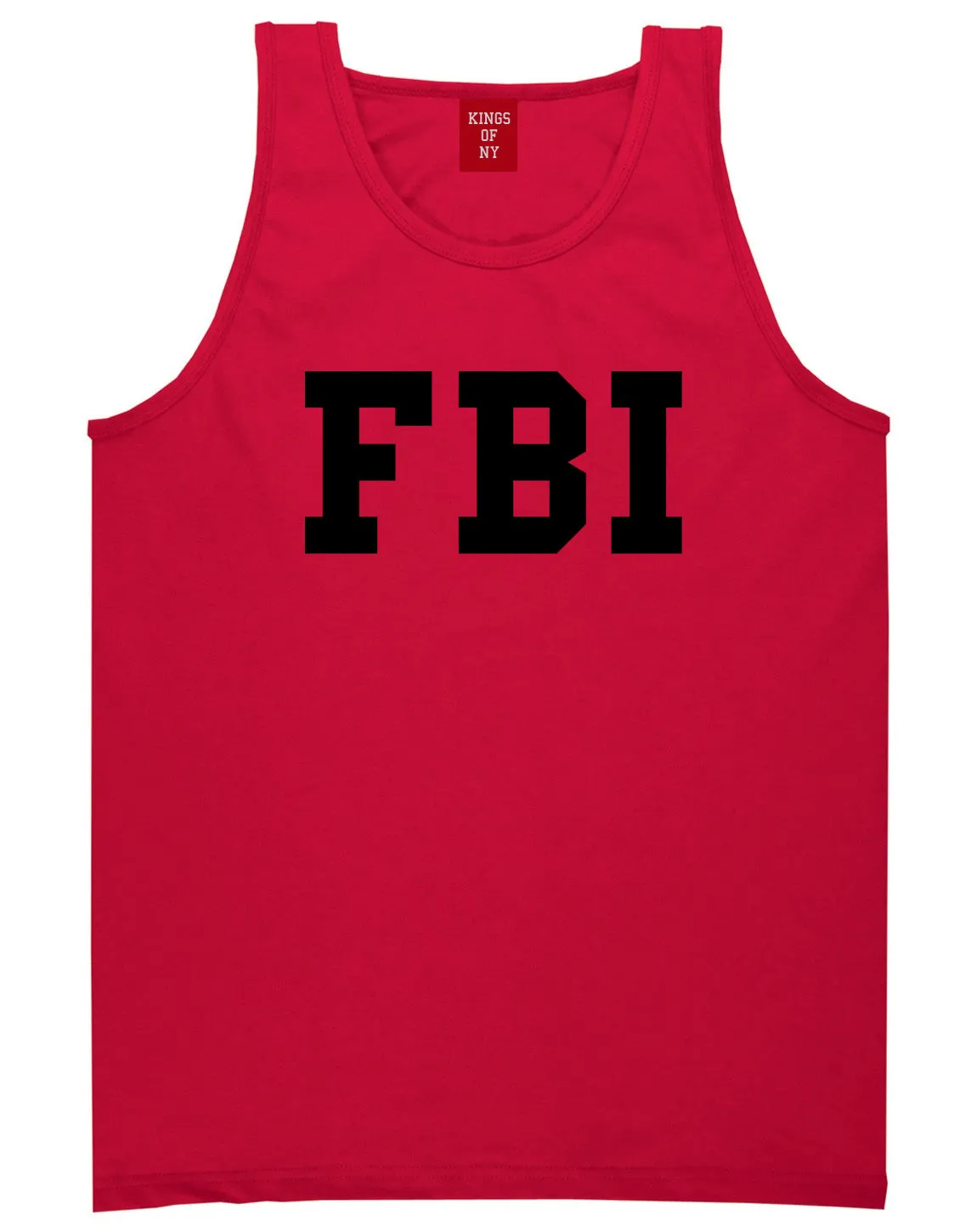 FBI Law Enforcement Mens Tank Top Shirt