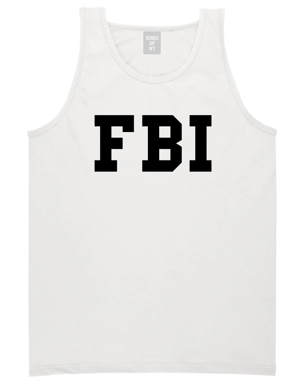 FBI Law Enforcement Mens Tank Top Shirt