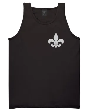Fleur De Lis Chest Mens Tank Top Shirt