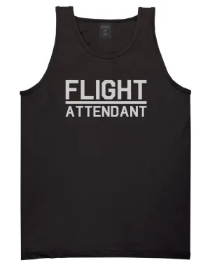 Flight Attendant Stewardess Mens Tank Top Shirt