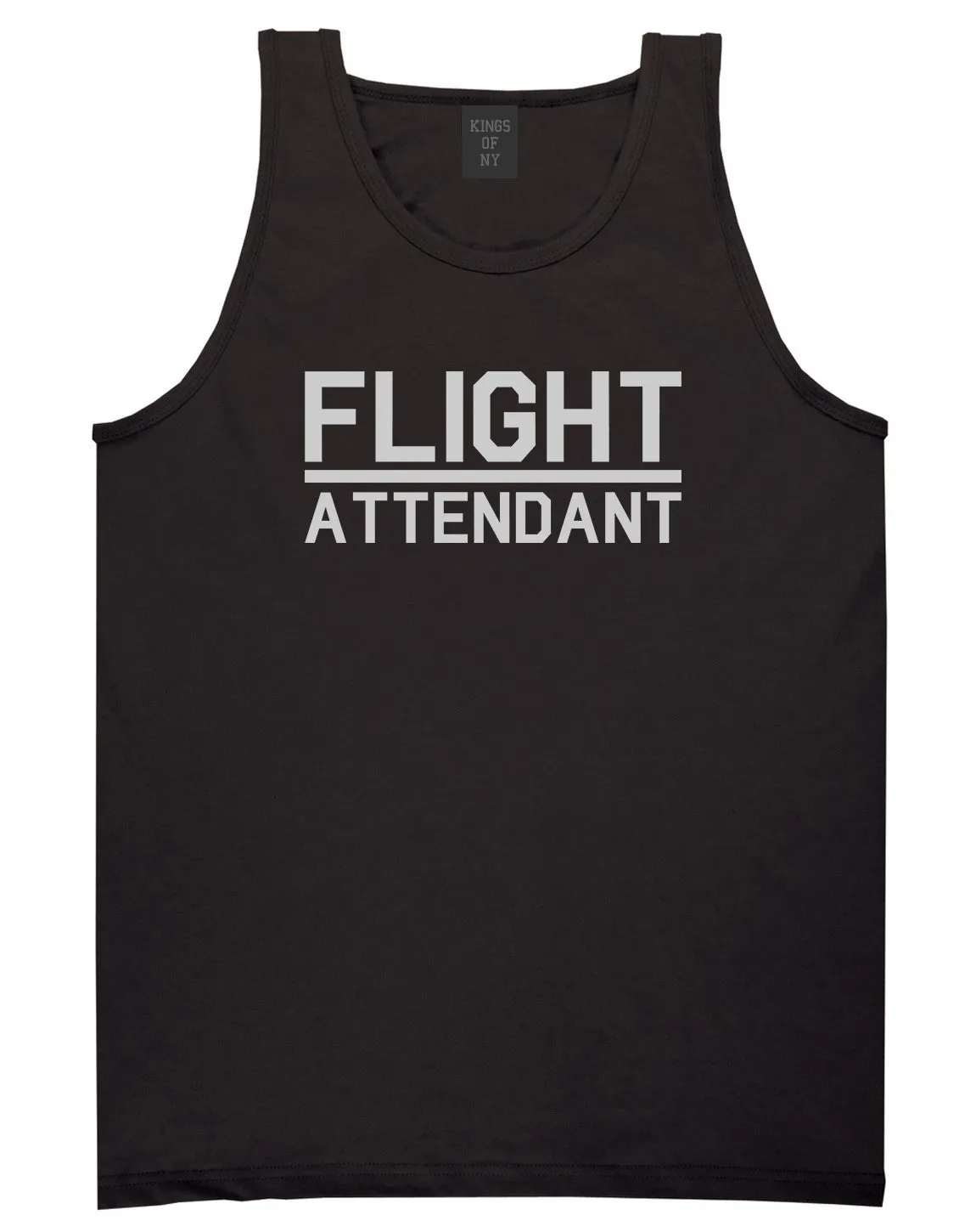 Flight Attendant Stewardess Mens Tank Top Shirt