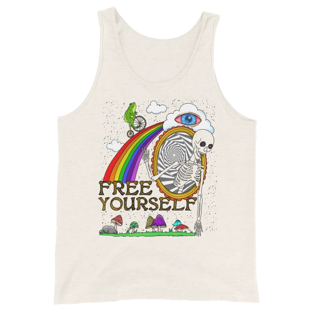 Free Yourself Graphic Tank Top