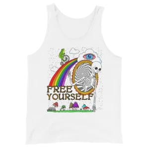 Free Yourself Graphic Tank Top