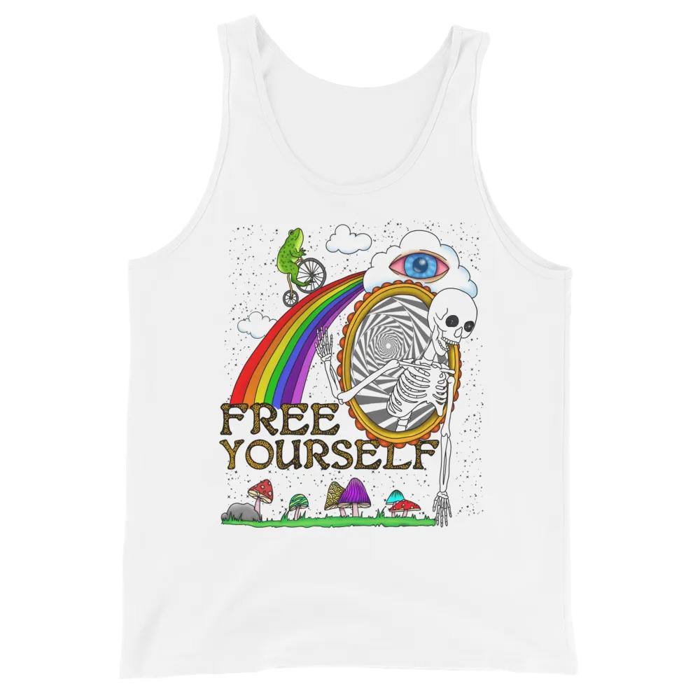 Free Yourself Graphic Tank Top