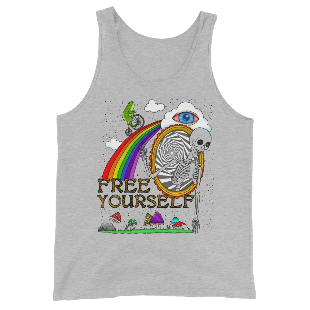 Free Yourself Graphic Tank Top