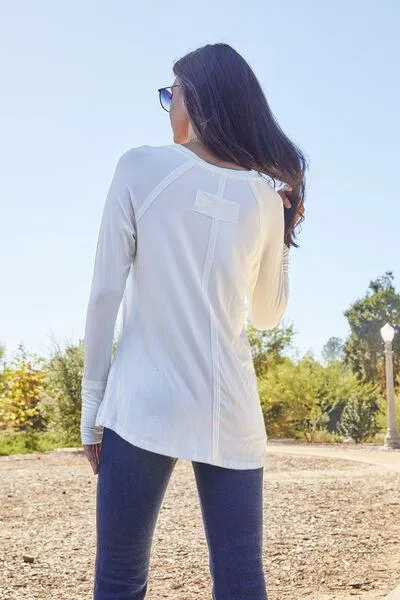 Full Size Round Neck Long Sleeve T-Shirt