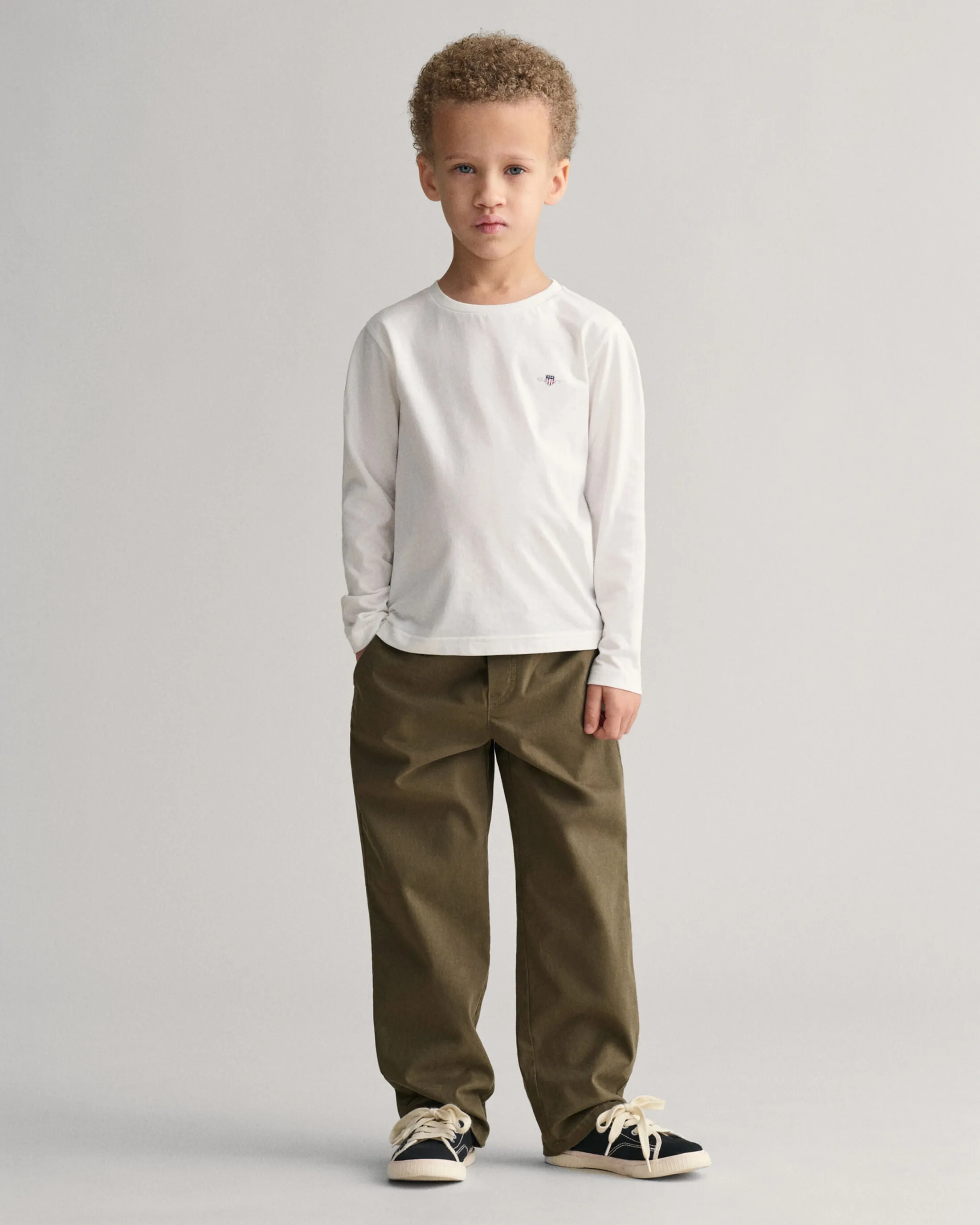 Gant - White LS T-shirt