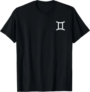GEMINI ASTROLOGICAL SYMBOL ZODIAC SIGN T-Shirt