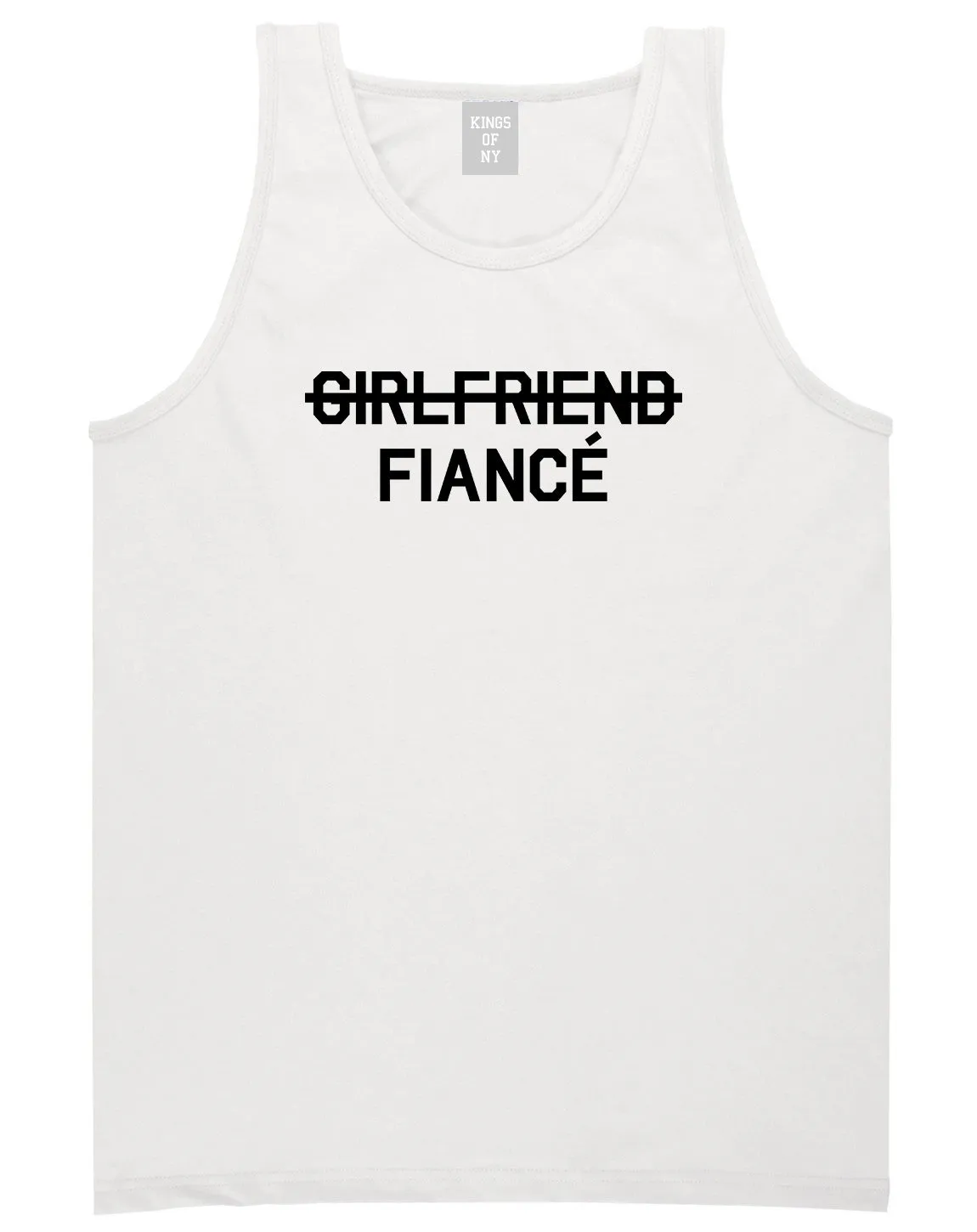Girlfriend Fiance Engagement Mens Tank Top Shirt