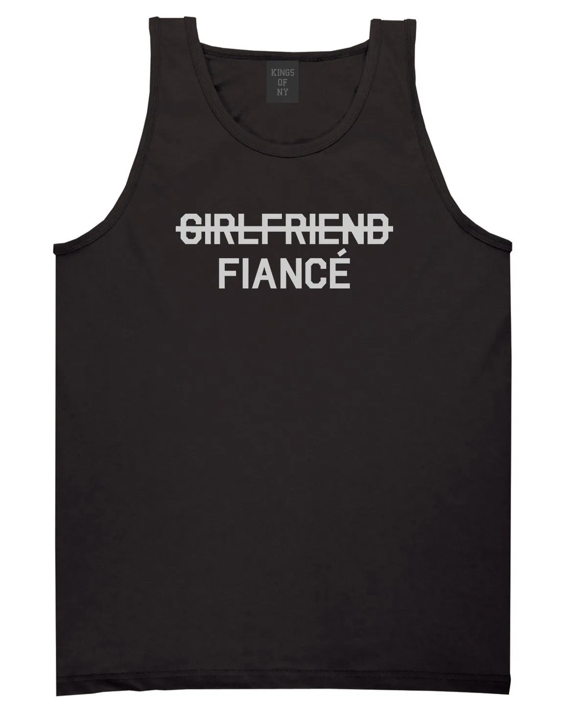 Girlfriend Fiance Engagement Mens Tank Top Shirt