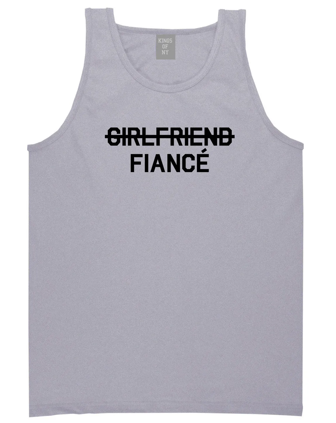 Girlfriend Fiance Engagement Mens Tank Top Shirt