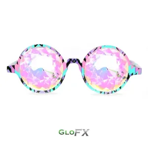GloFX Kaleidoscope Glasses - Aztec - Rainbow