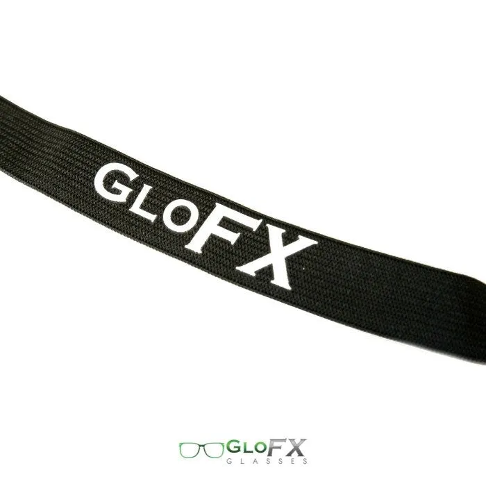 GloFX Kaleidoscope Goggles - Black - Rainbow Fractal
