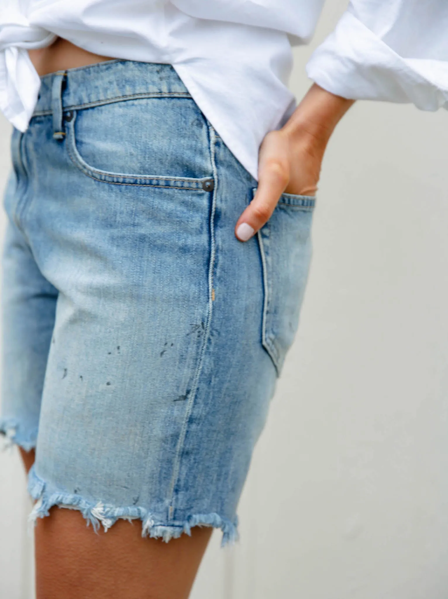 Guadalupe Cutoff Denim Short