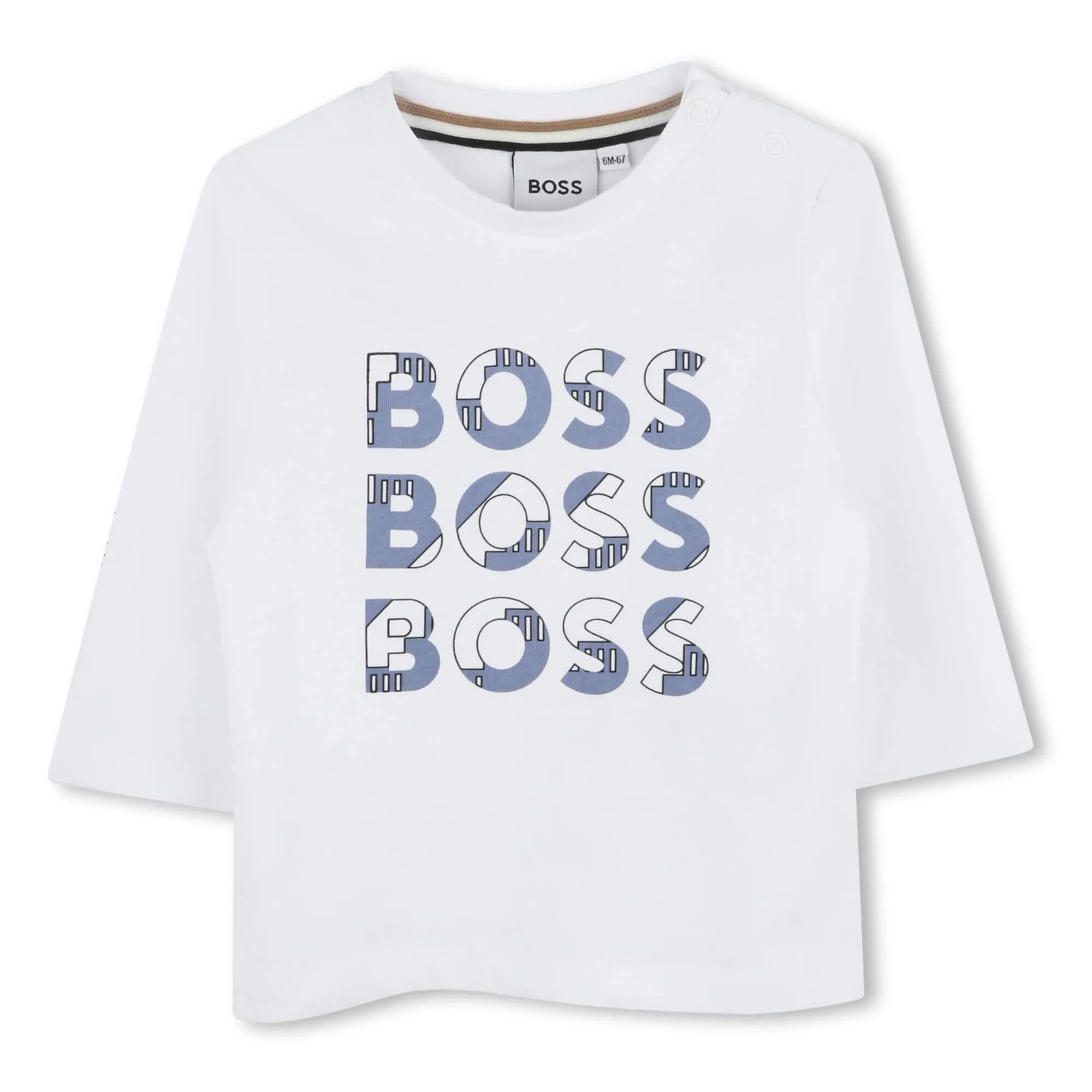 Hugo Boss Baby Boys Multi Logo Top
