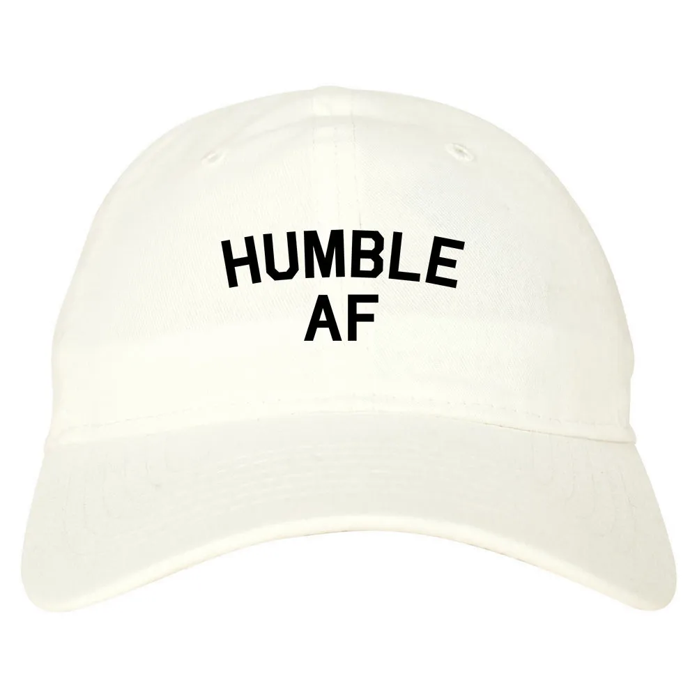 Humble AF Funny Mens Dad Hat Baseball Cap